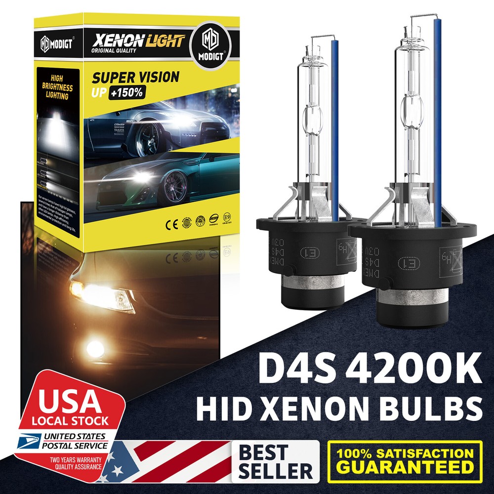 Xenon Bulb HID 4200K For Mitsubishi Outlander 14-16 Headlight D4S High/Low Beam