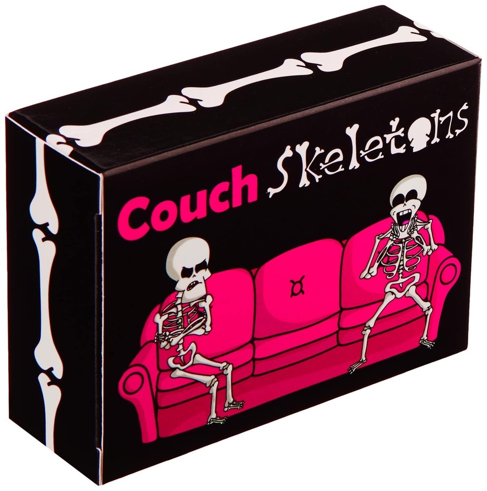 Couch Skeletons Card Game - Fast 2-Player Fun by The Dusty Top Hat