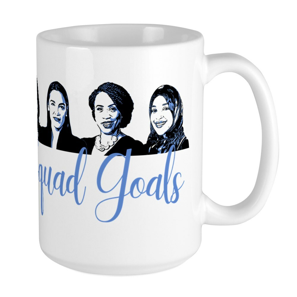 CafePress Squad Goals Coffee Mug, Large 15 oz. White Coffee Cup (456312620)