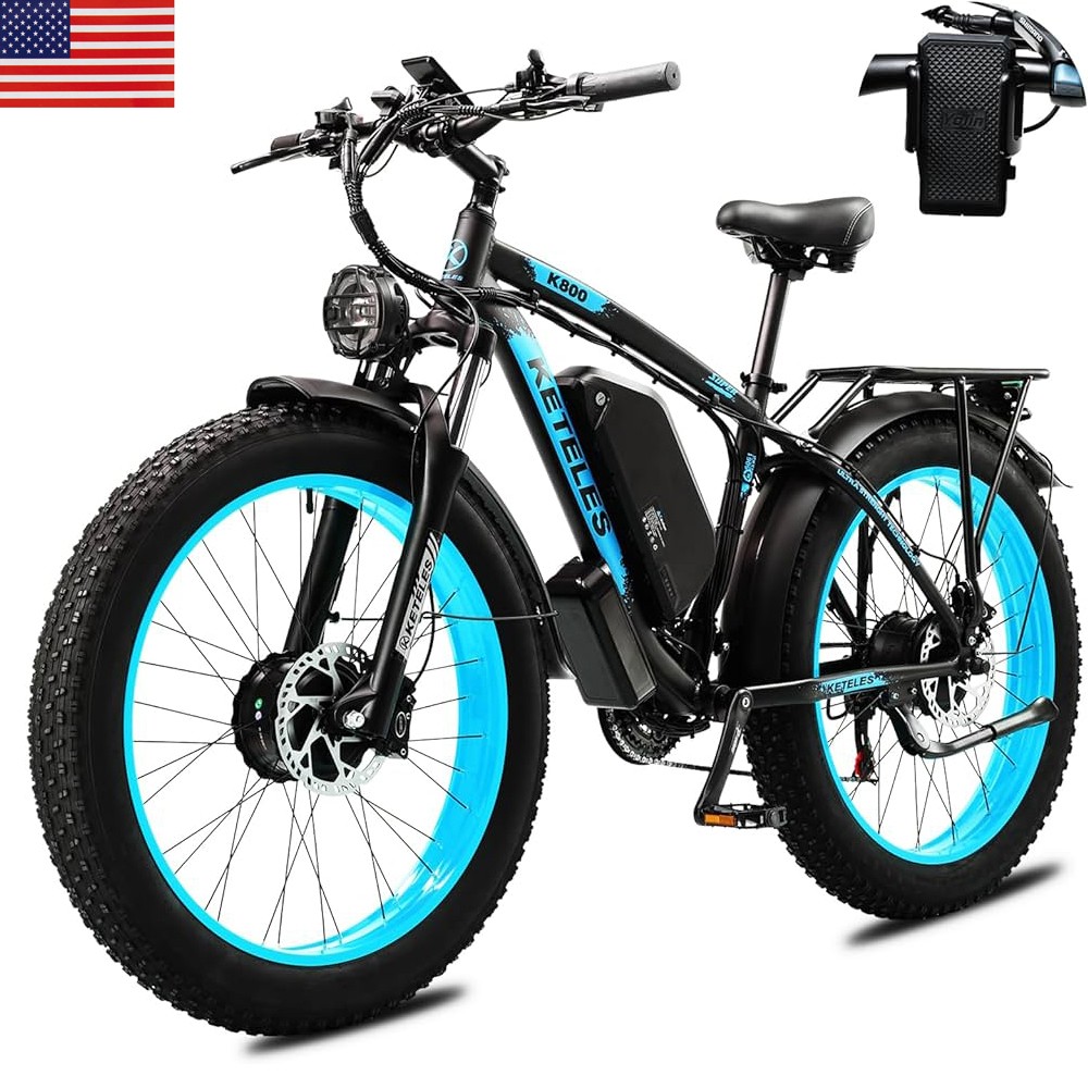 Peak 4000W Dual Motor Electric Bicycle 26