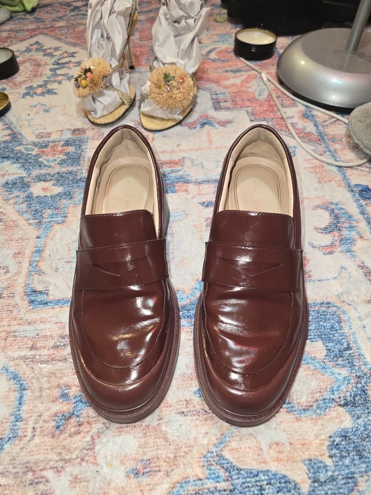 Cole Haan Women's Burgundy  Loafers  Size 8B