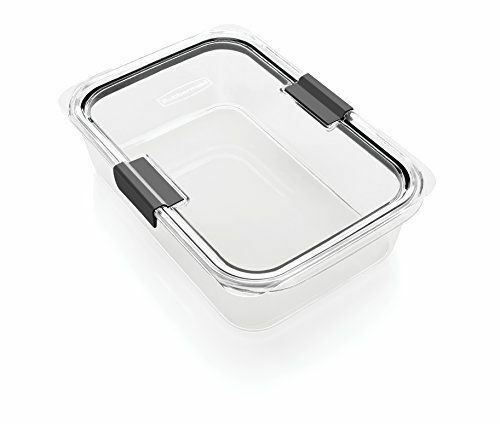 Rubbermaid Brilliance Airtight Food Storage Container 1991158 BPA-Free Plastic