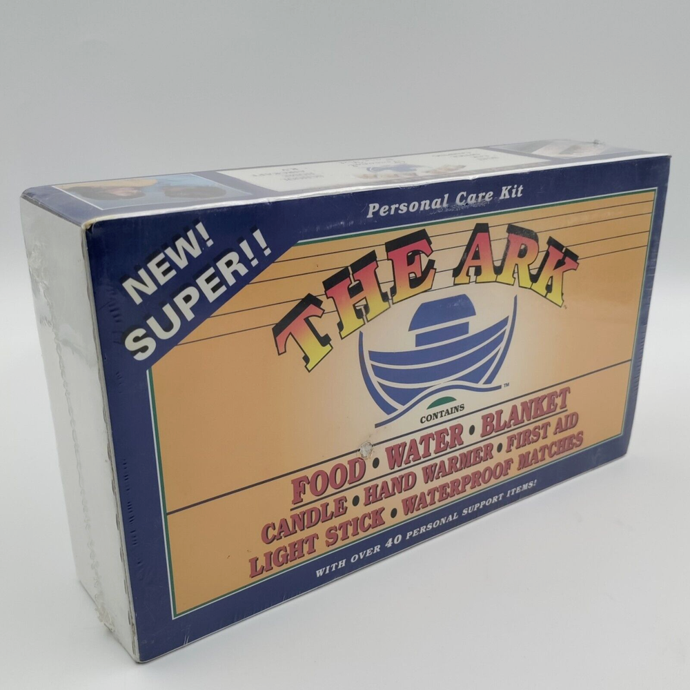 New Super! THE ARK Personal Care Survival Kit New Factory Sealed Made in USA