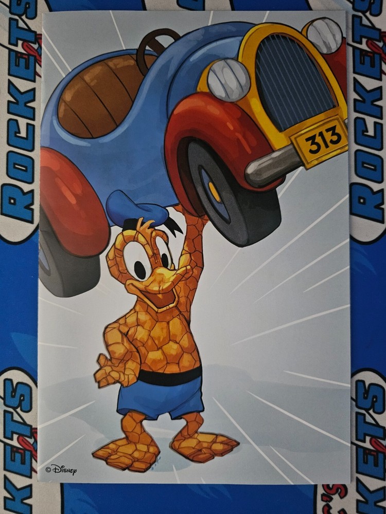 Mickey & Friends as Fantastic Four #1 Marvel 2025 1:50 Noto Virgin Variant