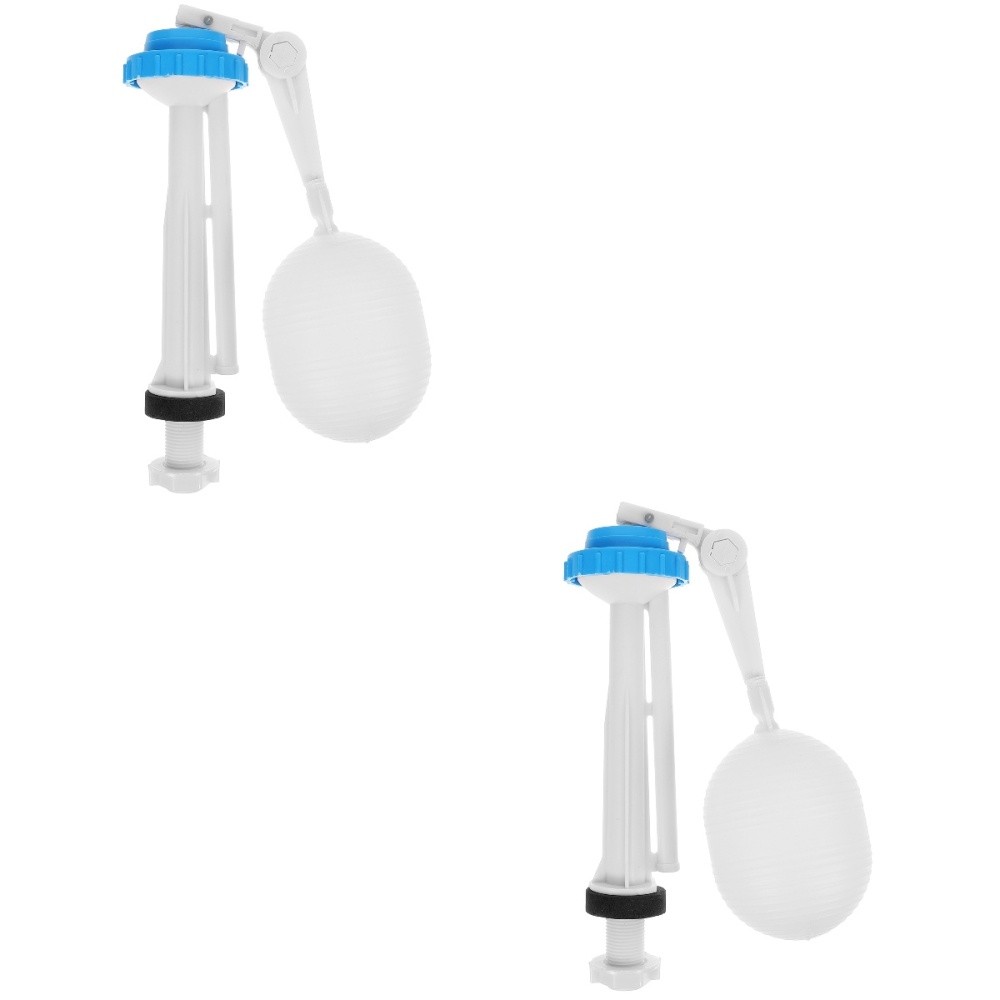 2 Pack Float Water Inlet Valve Toilet Tank Bowl Parts Accessories Fill