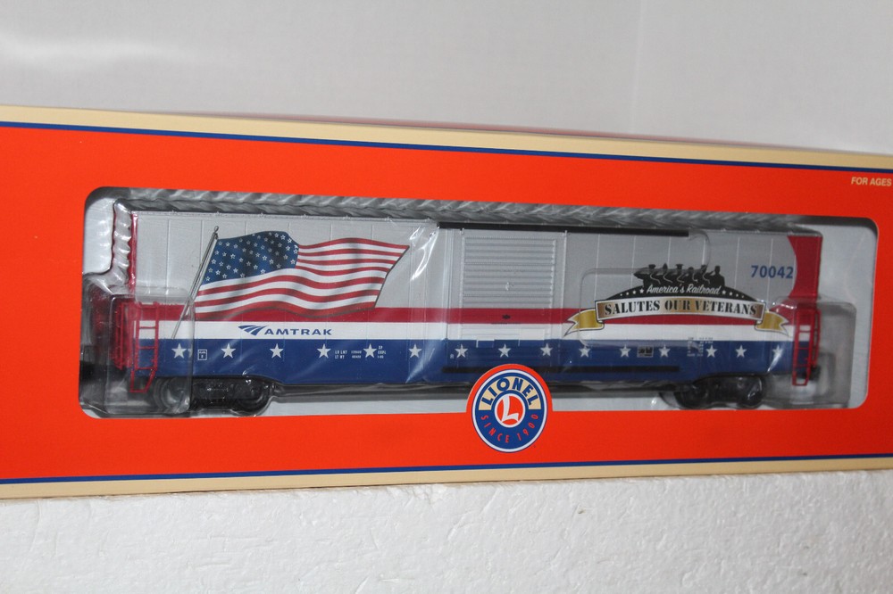 Lionel O Gauge Kansas City Southern LED 60ft Flag Boxcar 2026320 NRFB  