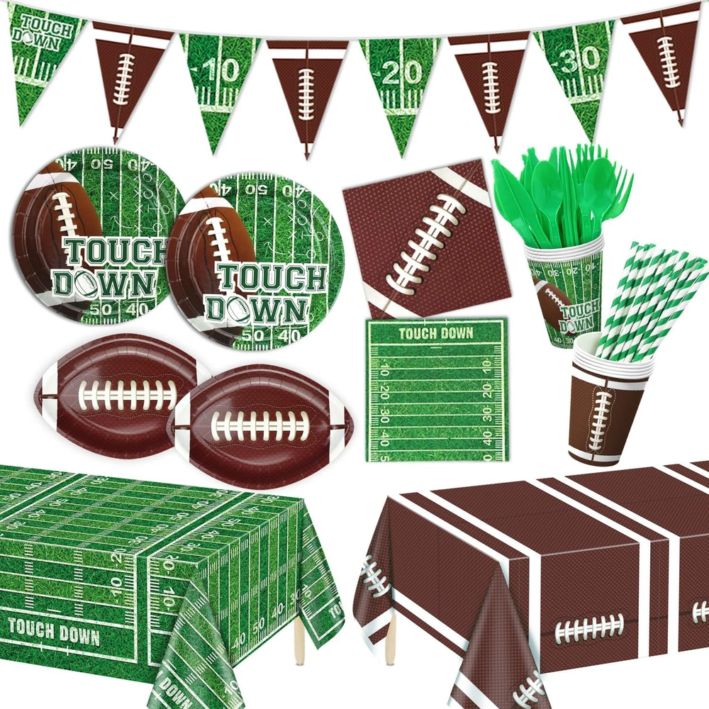 Football Party Decorations, Football Party Supplies Tailgate Party Game Day