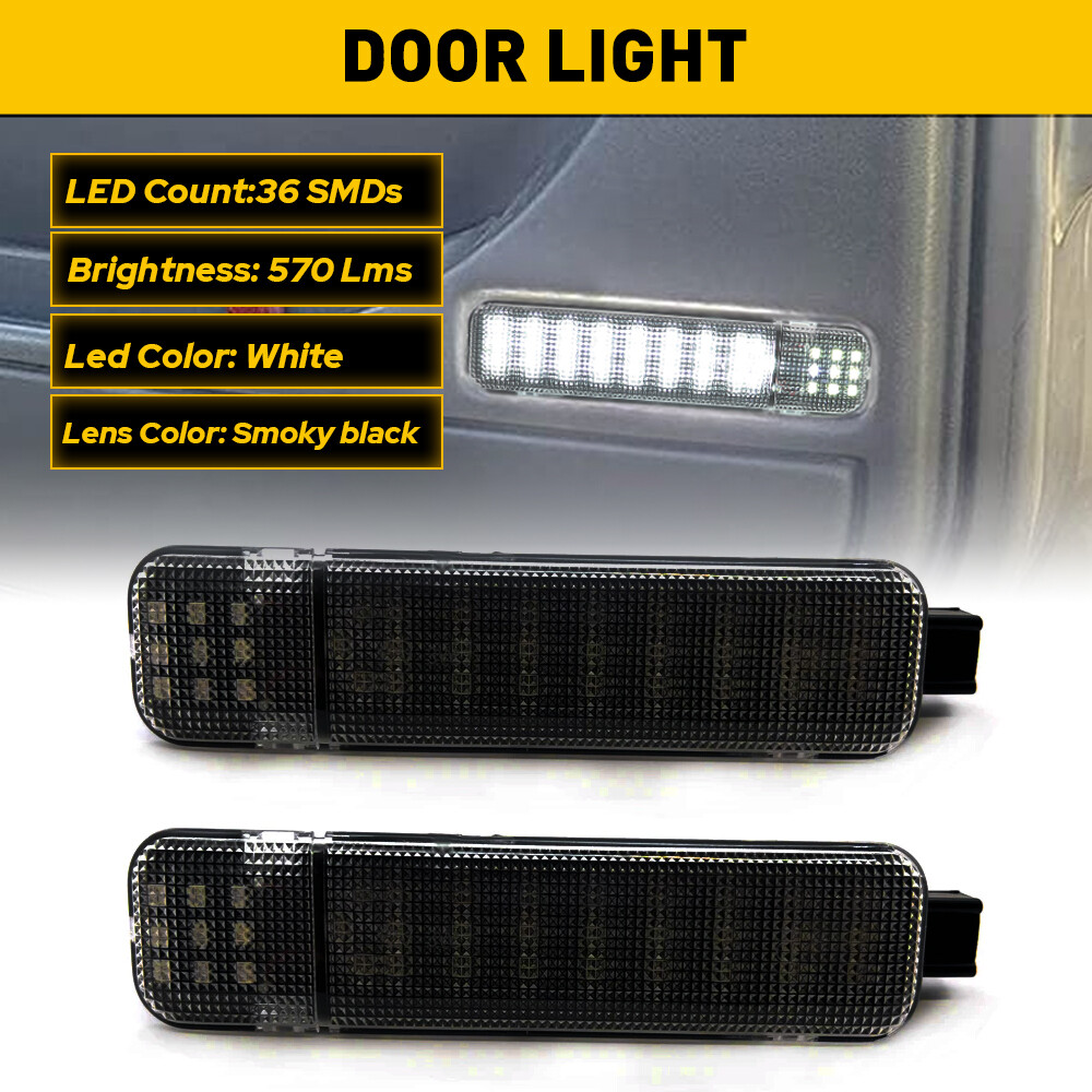 LED Door Courtesy Light Fit Chevy Silverado Suburban Tahoe GMC Sierra Yukon