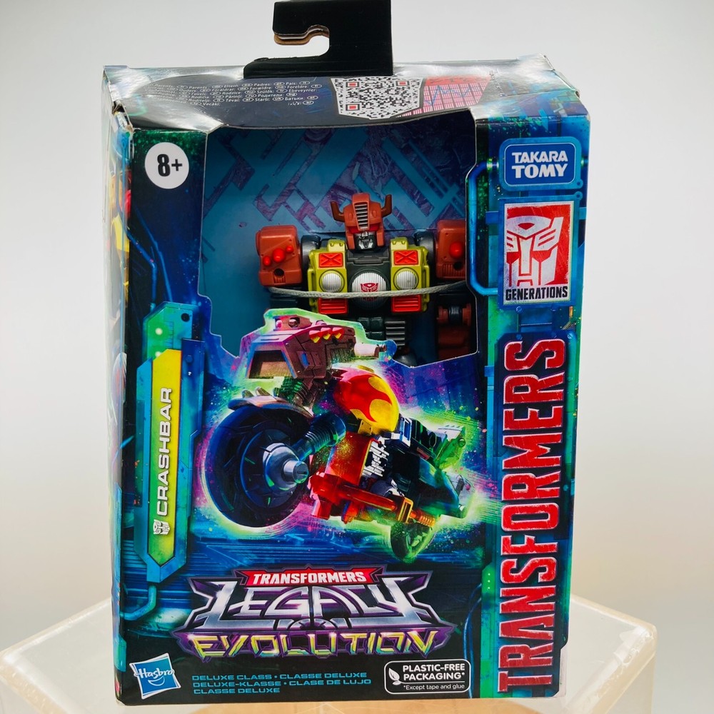 Transformers Legacy Evolution Crashbar Deluxe Class Action Figure New In Box