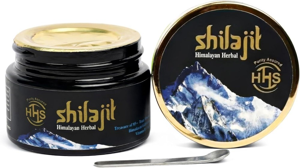 Pure Himalayan Shilajit Resin - Organic Gold Standard Supplement