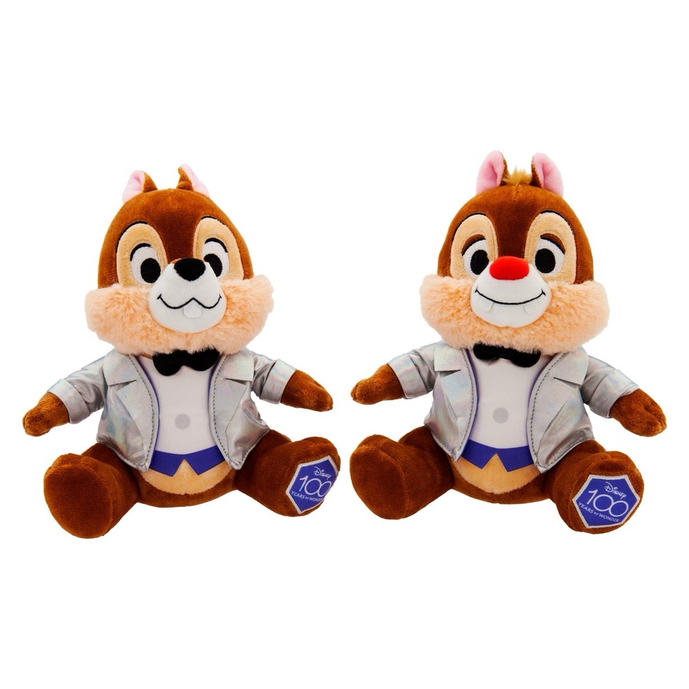 Disney Chip & Dale 100th Anniversary Plush Toy Set New with Tags