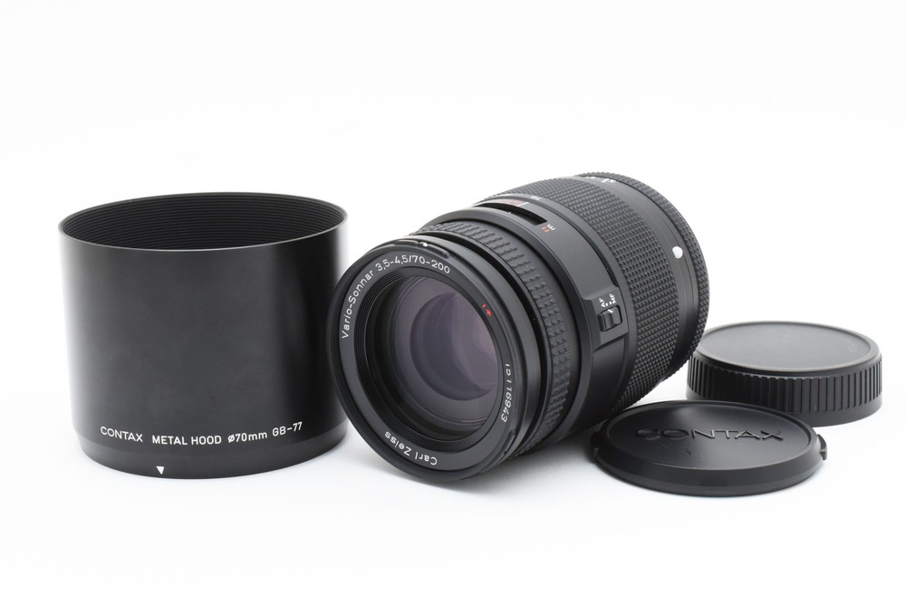 RARE MINT Contax Carl Zeiss Vario-Sonnar T 70-200mm f3.5-4.5 Lens Japan