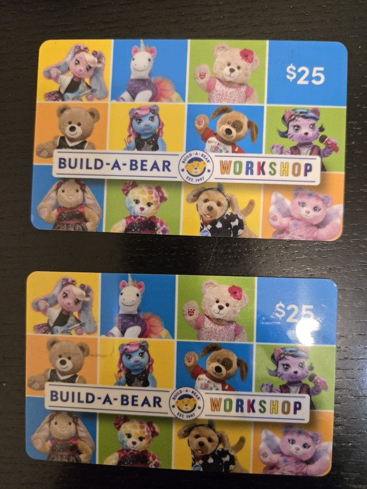 $50.00 Build-A-Bear Workshop Gift Card Voucher-image