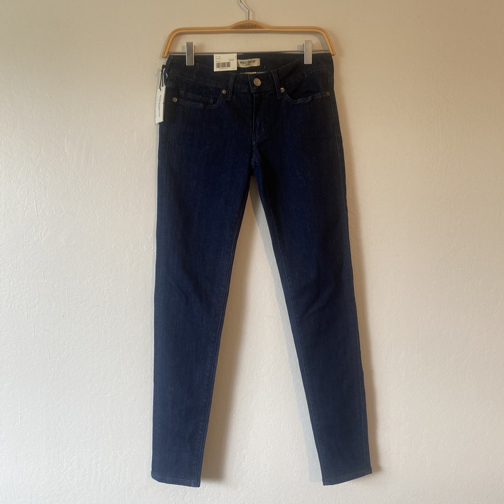 Made & Crafted Levi's Pins Skinny Jean W27 L34 Premium Quality Dark Wash NWT