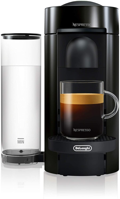 DeLonghi Nespresso Vertuo Plus Black Espresso Machine ENV150B
