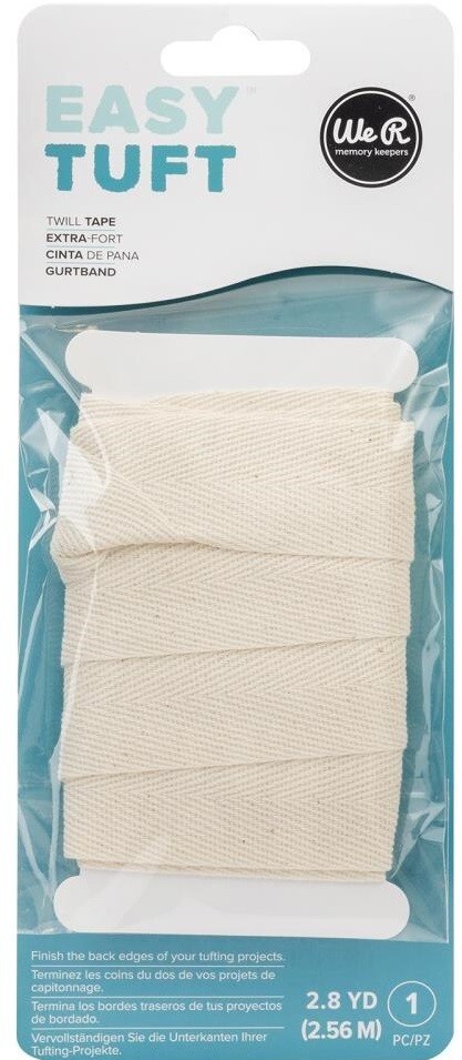Easy Tuft Twill Tape 2.8yd - We R Memory Keepers 60000579