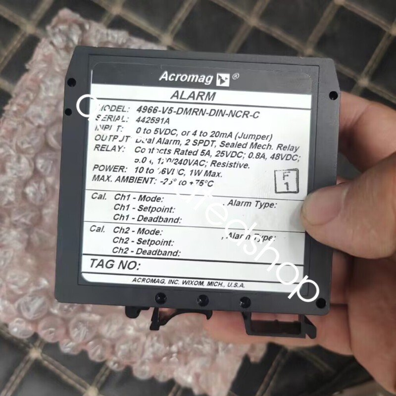 1Pcs New Acromag 4966-V5-DMRN-DIN-NCR-C Alarm setter Shipping DHL or FedEX
