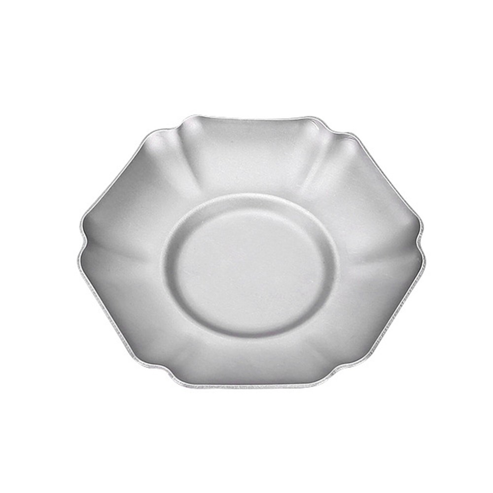 Chic Titanium Tray for Tea Time Essentials Serve and Organize with Ease!