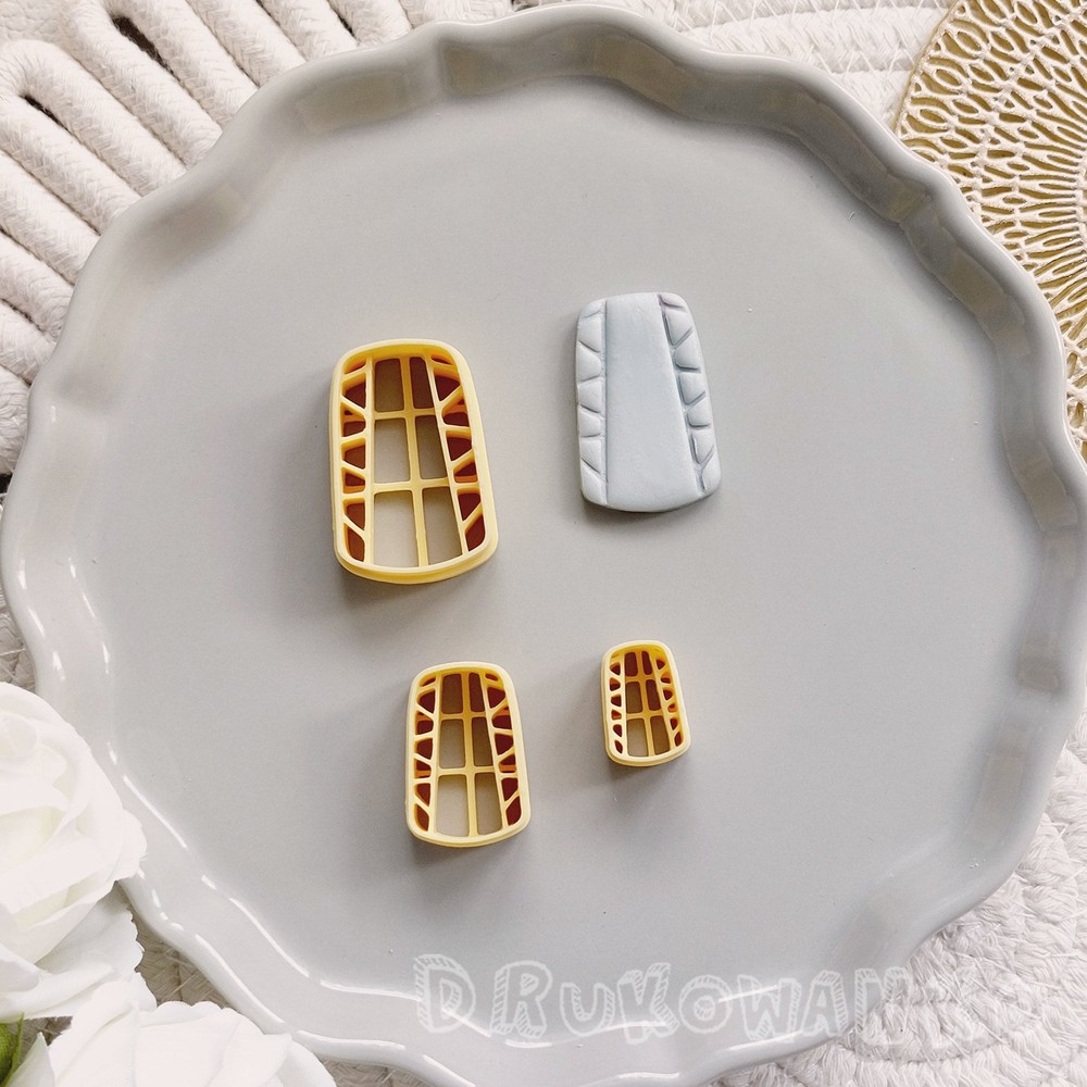 Earring Jewelry Shape Decoration 27 Polymer Clay Cutter For Earring Jewelry