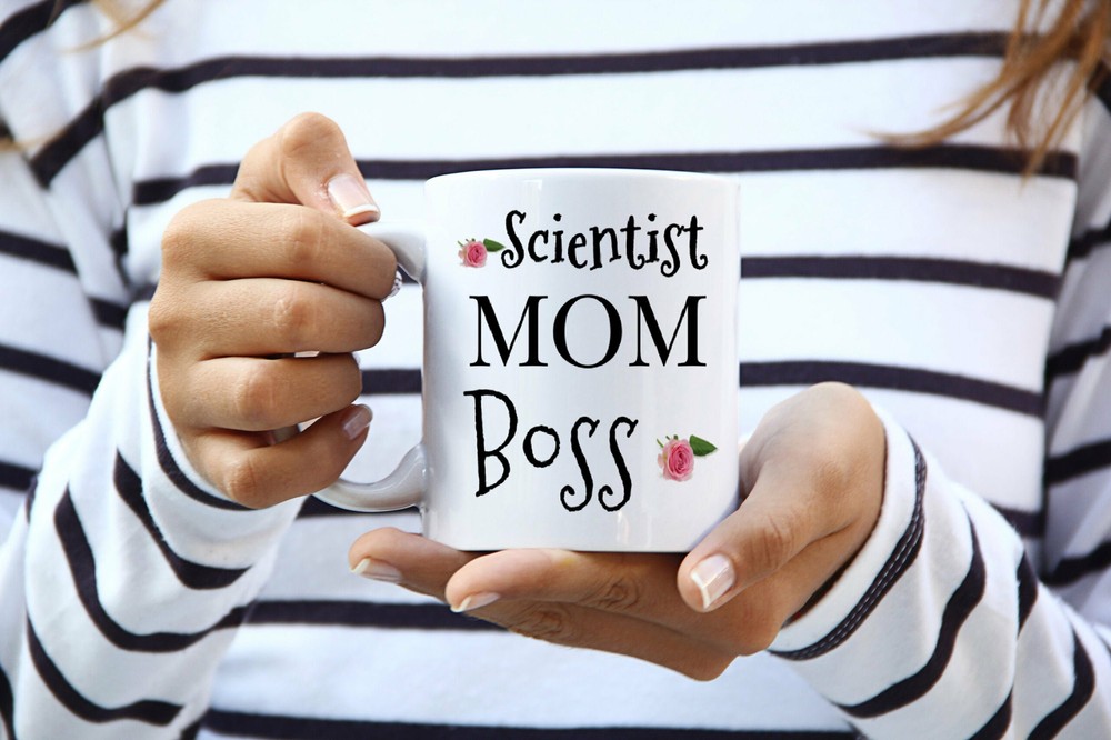 Scientist Mom Boss Coffee Mug - Perfect Mother's Day Gift Ceramic Mug  