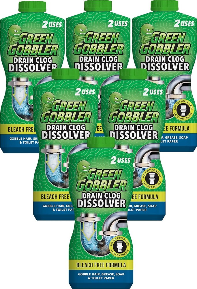Liquid hair remover and cleaner for toilets bathtubs prevents infection