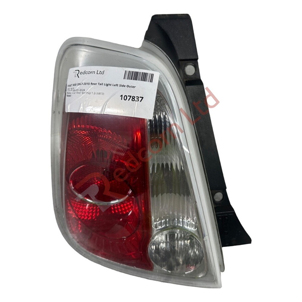 FIAT 500 2007-2015 Rear Tail Light Left Side Outer