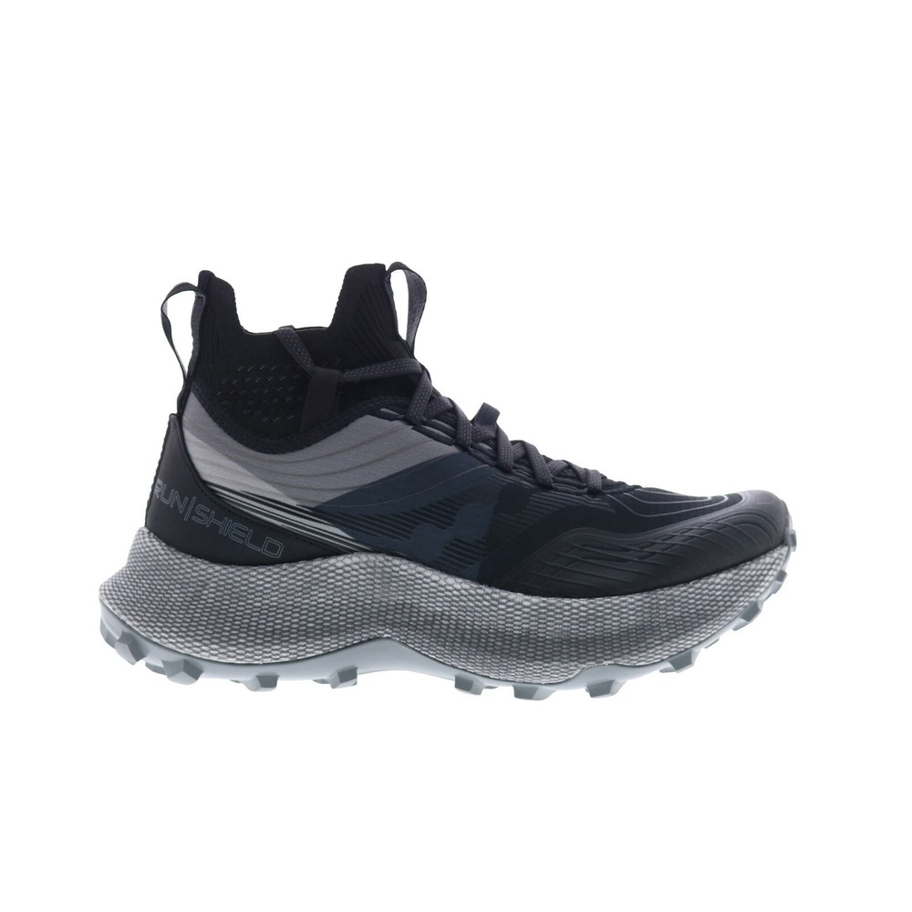 Saucony Endorphin Trail Mid Runshield Women's Black Hiking Shoes