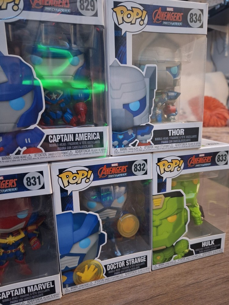 Funko Pop! Marvel: Mech Strike - Lot Of 5