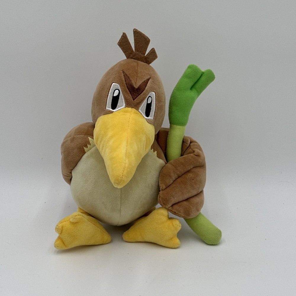 Pokemon Center Original Pokemon fit Plush Doll Farfetch'd 13cm 5.1