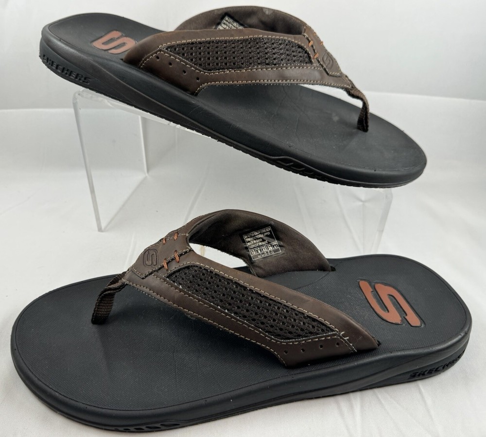 Skechers Patino Marlee (42) 10 Flip Flops Proven SD Relaxed Fit Sturdy Sandals