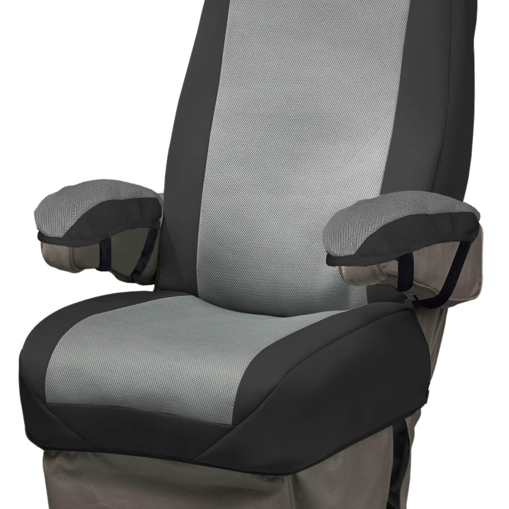 RV Seat Glove Universal Seat Cover | SVR1001BK | Black/Gray
