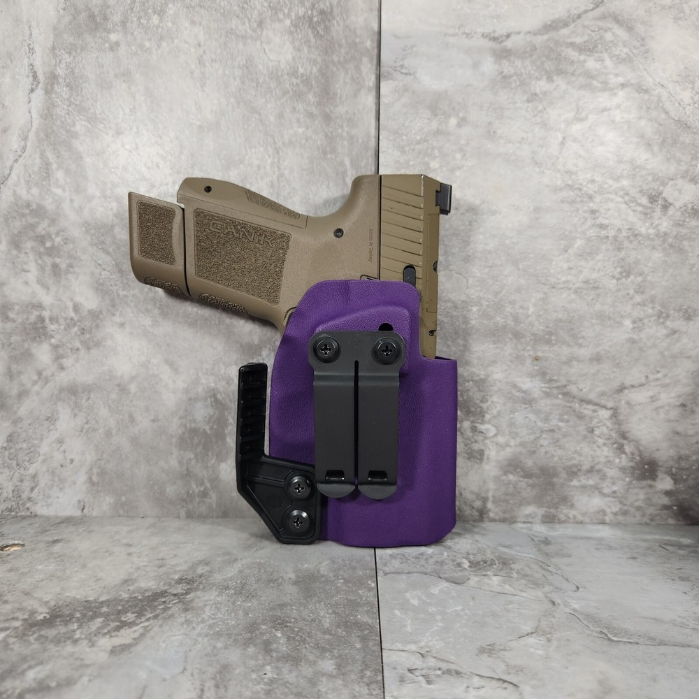 Purple IWB Holster with Mono Block & Claw for Your Model