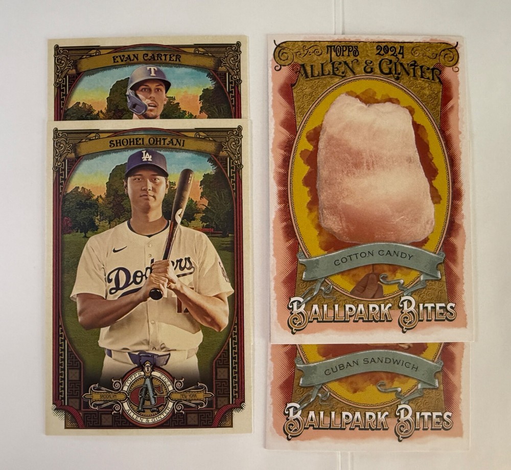 2024 Allen & Ginter - YOU PICK - Singles, SP's, Inserts, box loaders