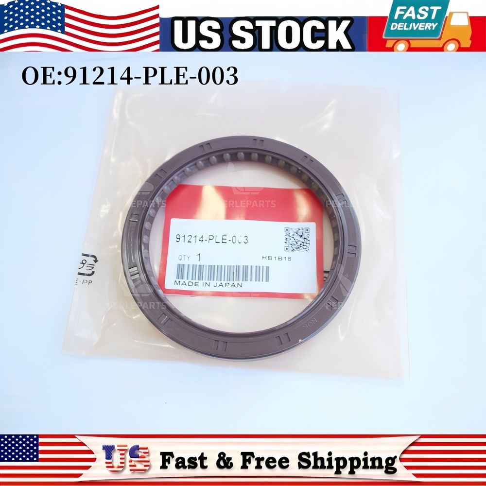 Genuine Honda Acura Crankshaft Rear Main Seal 91214-PLE-003