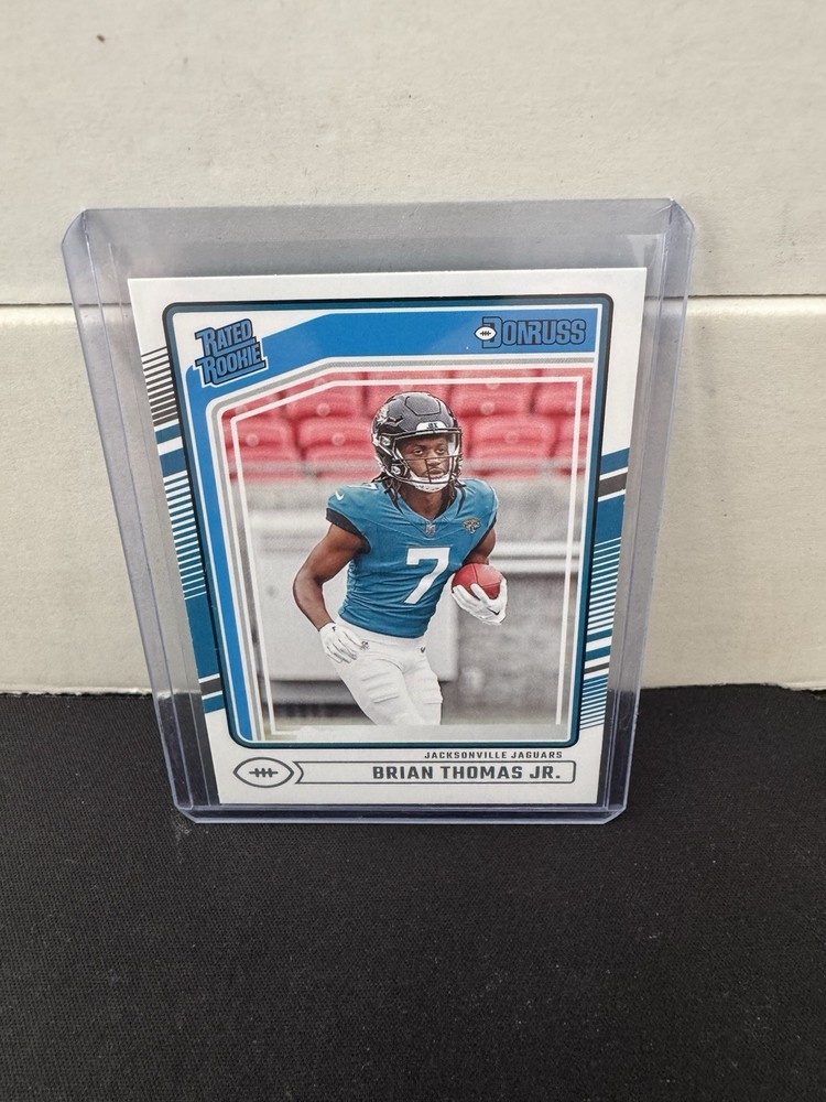 2024 Donruss Rated Rookie Brian Thomas Jr. Football Card #313