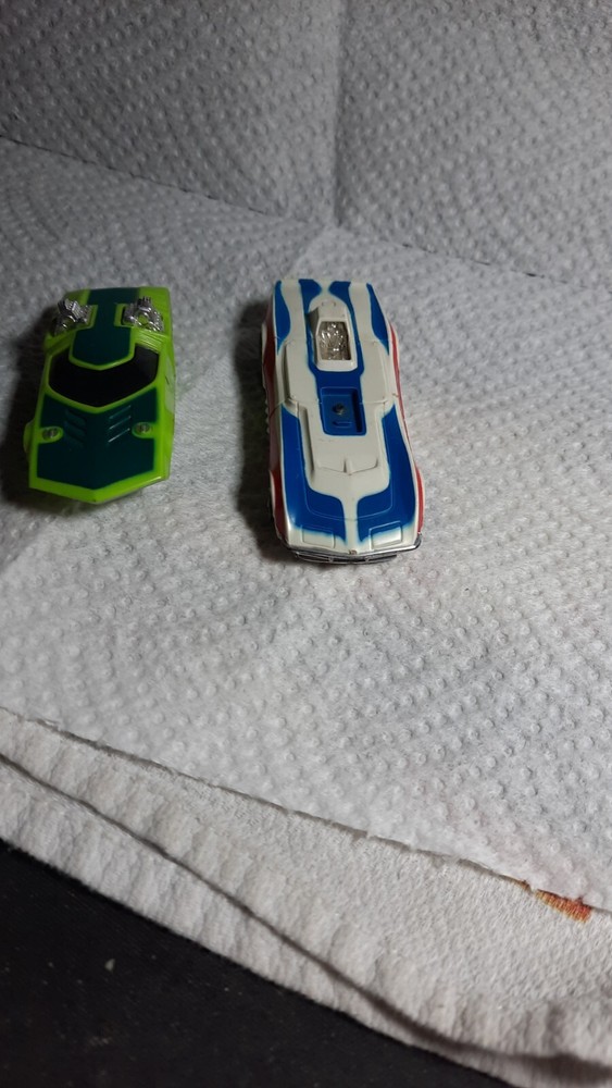 Aurora AFX! 2 Car Bodies And Chassis.