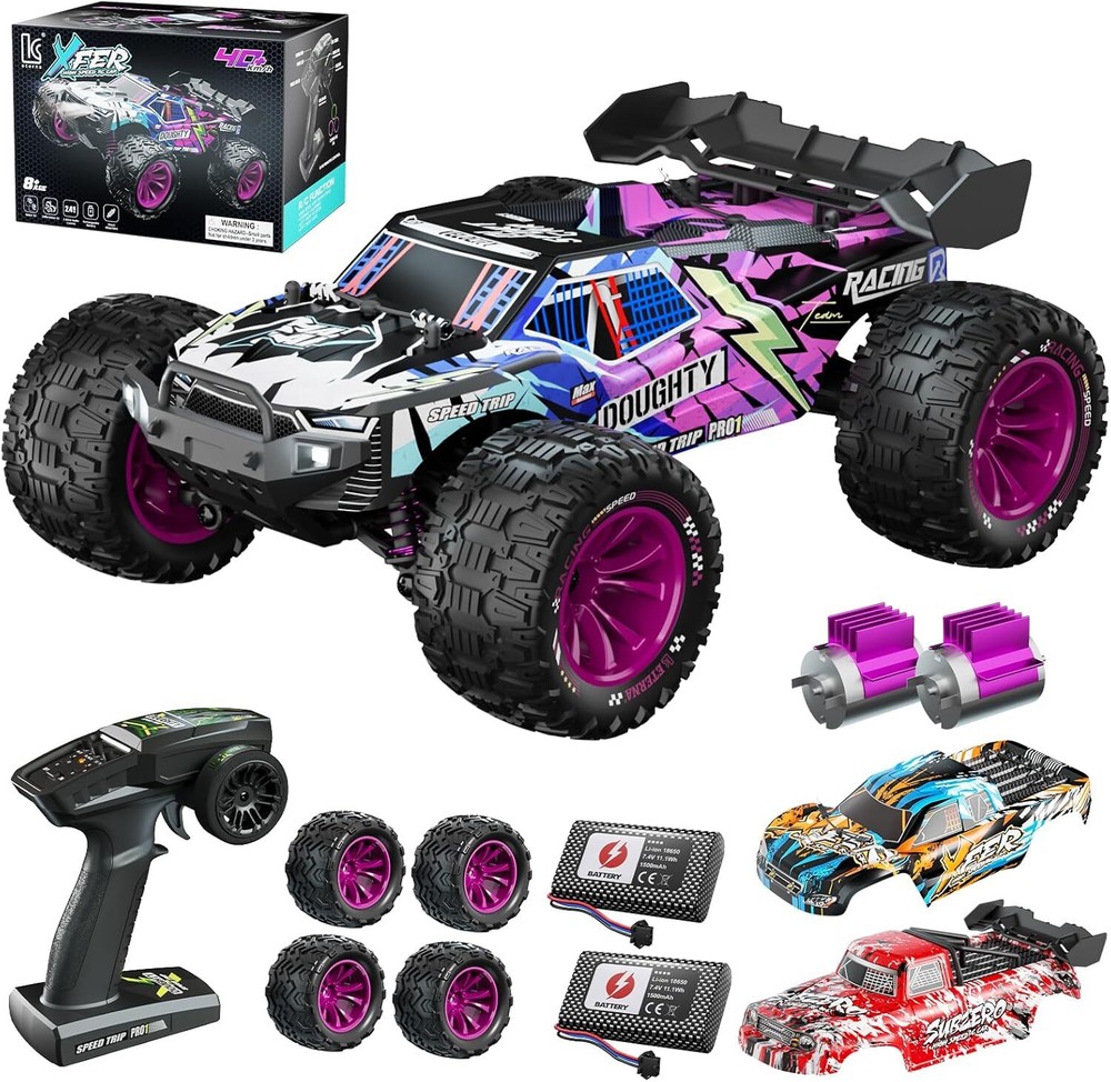 1:16 Scale High-Speed 40km/h Offroad RC Car Electric All-Terrain Vehicle