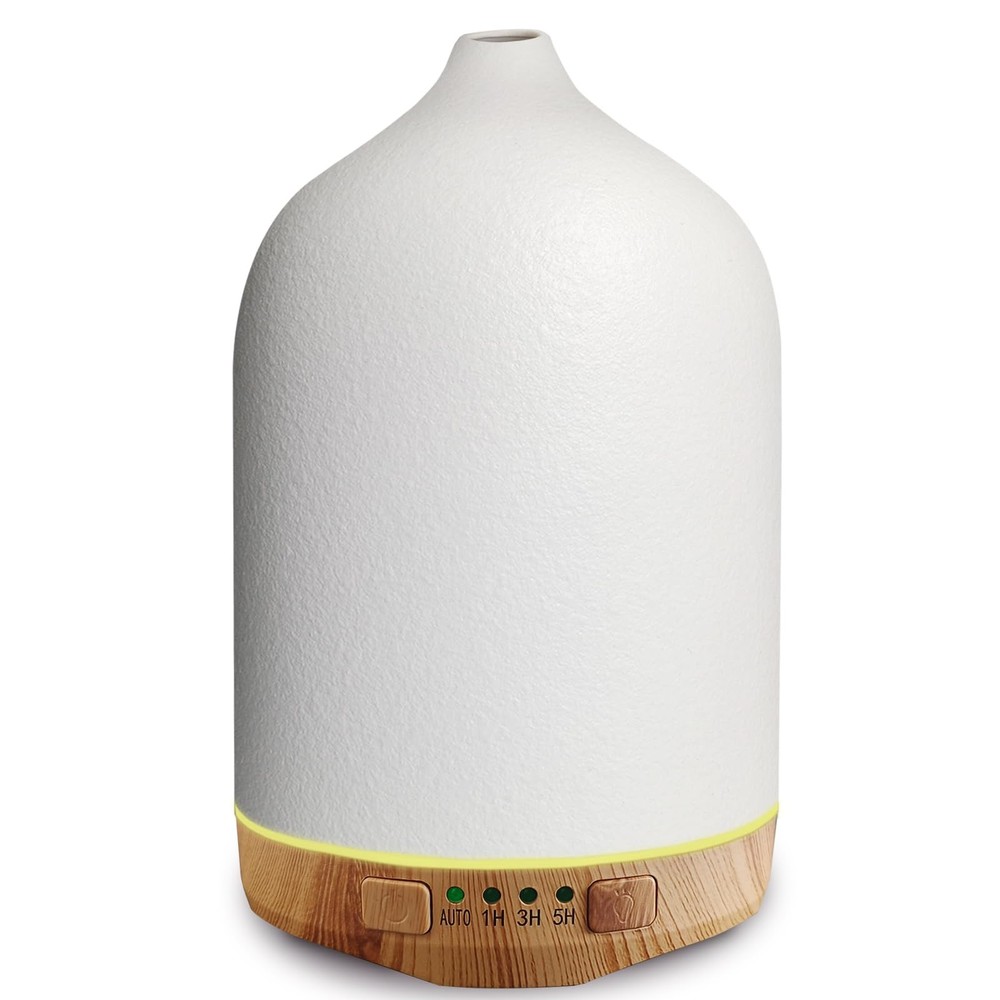 Ceramic Essential Oil Diffuser 250ml for Home Aromatherapy