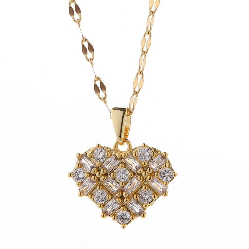 Designer style Gold necklace Gifts for wife daughter granddaughter in law