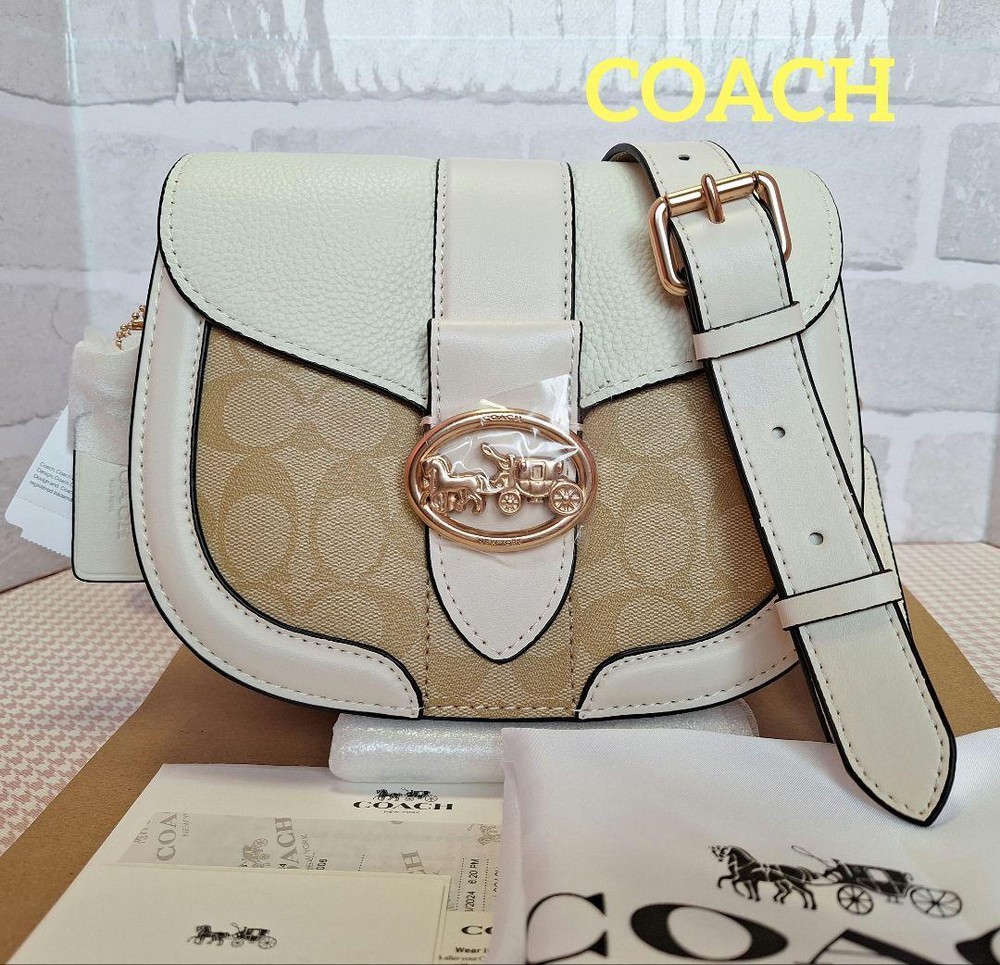 Coach Bags GEORGIE Saddle Bag C2806 Shoulder Bag Crossbody Bag Women Outlet