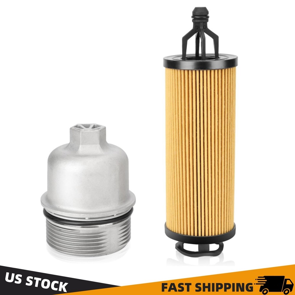 Upgrade Aluminum Oil Filter Housing Cap with Oil Filter For Dodge Jeep Chrysler
