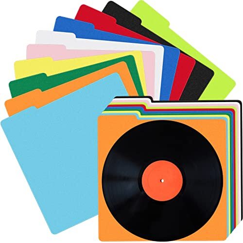 30 Pcs Vinyl Record Dividers LP Record Dividers Plastic Album Record Dividers...