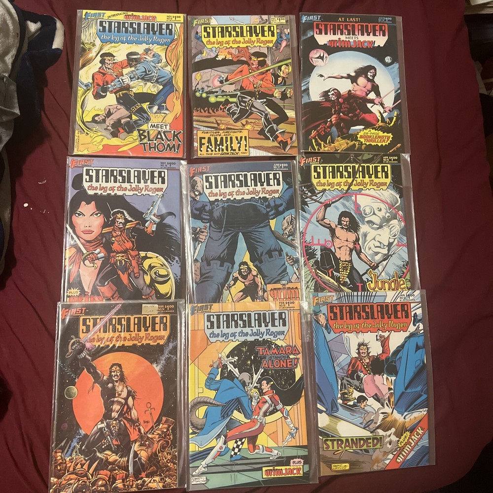 50 Indy Independent Comic Lot STARSLAYER #10 First Grimjack Key