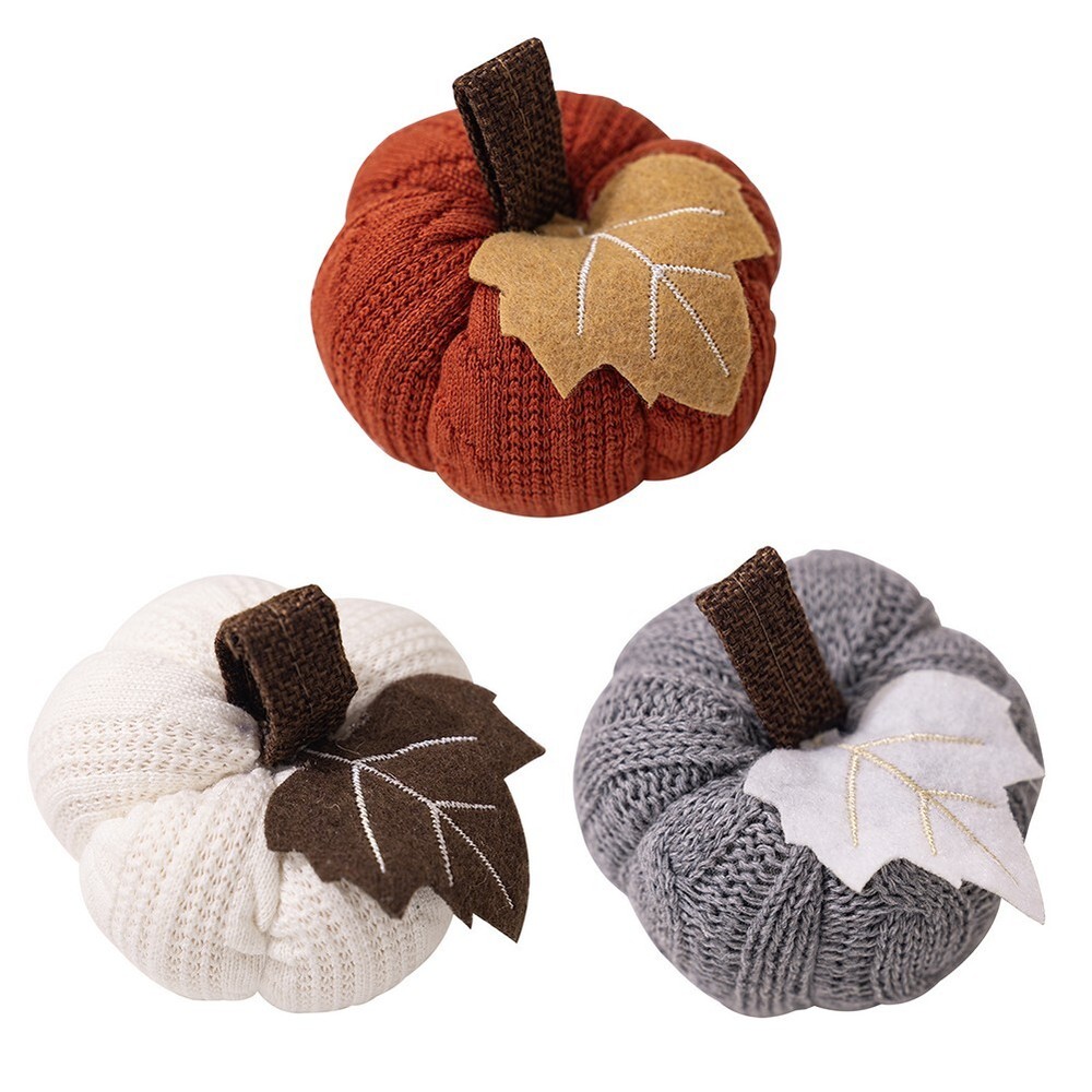 Seasonal Knit Pumpkin Decor for Adding Warmth to Your Home During Fall-image