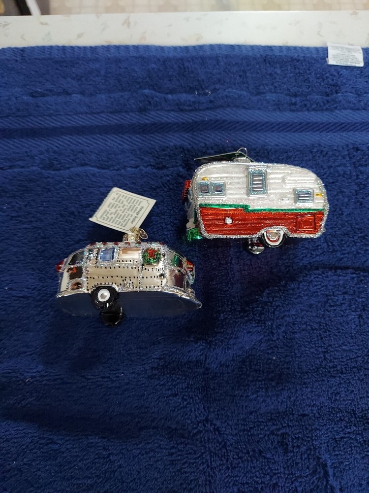 Old World Christmas Ornament  Campers