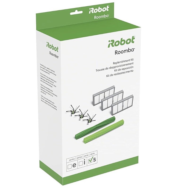 iRobot® Authentic Replacement Parts- Roomba® s Series Replenishment Kit, (3