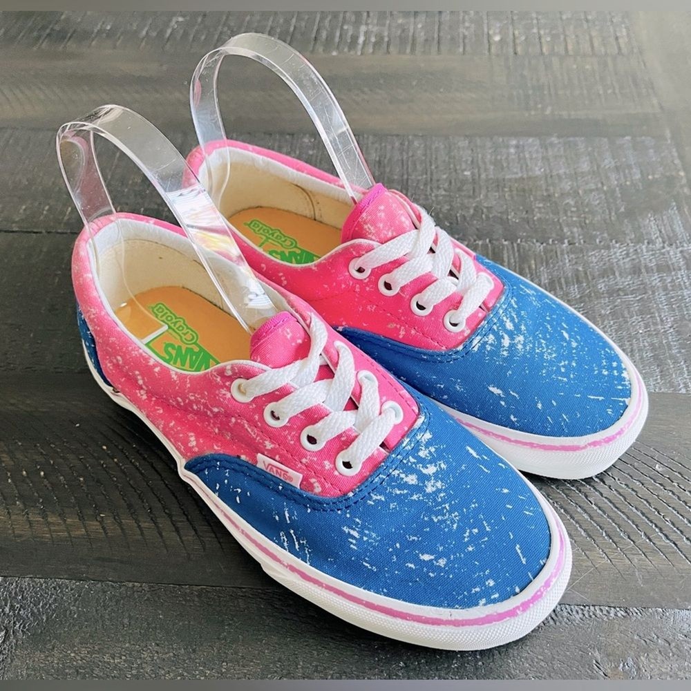 VANS x Crayola Limited Edition Skate Shoes Size 7.5 Women / 6 Mens