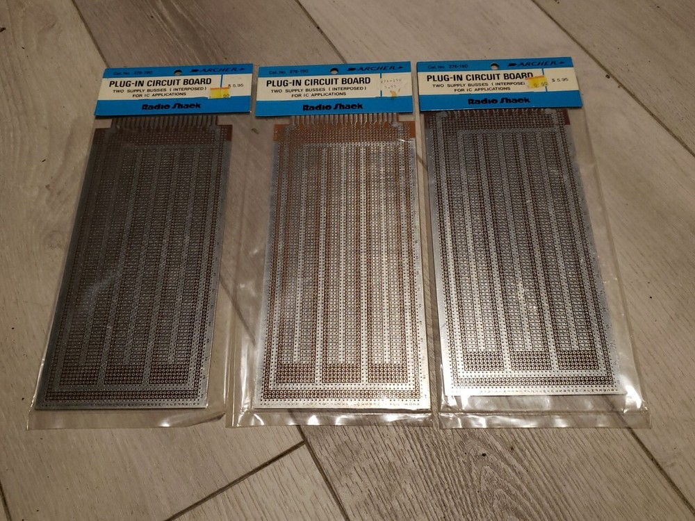 One Radio Shack Archer Plug-in PC Circuit Board #276-190 Interposed