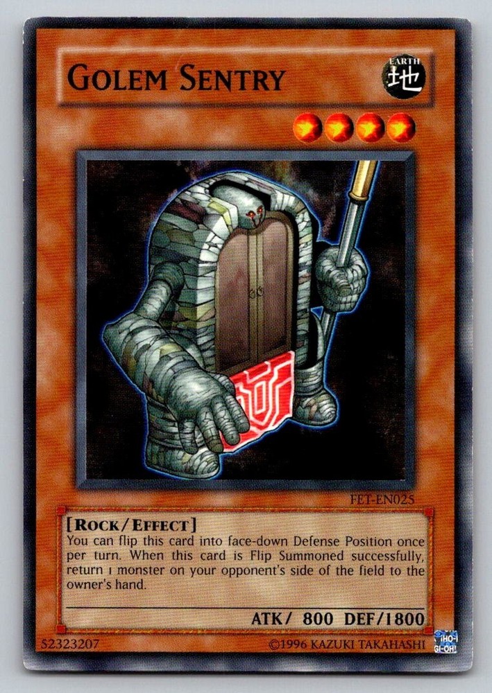 Golem Sentry FET-EN025 Super Rare Yu-Gi-Oh Card