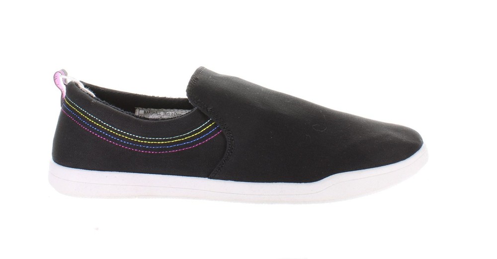 Vionic Womens Marshall Black Casual Flats Size 8.5 Comfortable Slip-On Shoes 7140681